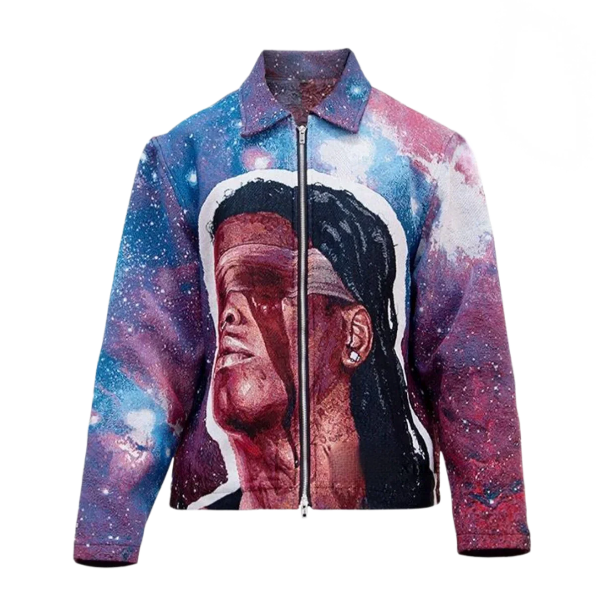 Galaxy Portrait Woven Tapestry Jacket