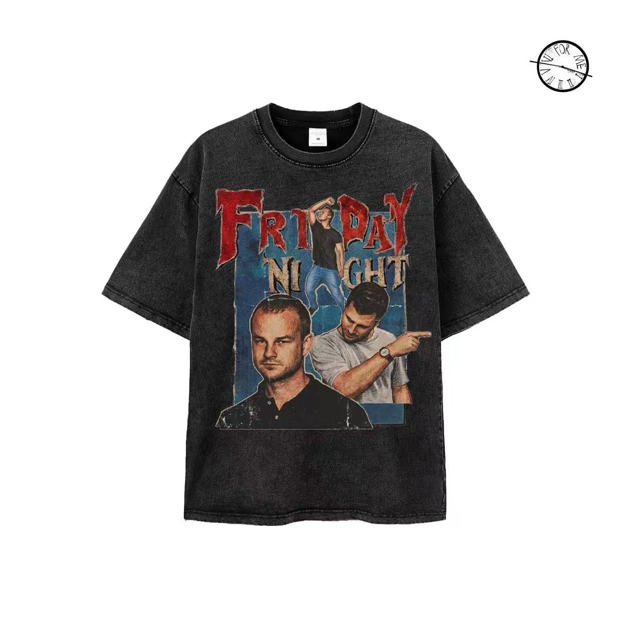 Friday Night Vintage Graphic T‑Shirt
